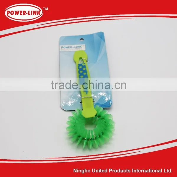Water Channel Kitchen Plastic Annular Cleaning Brush Concer Brush photo-2