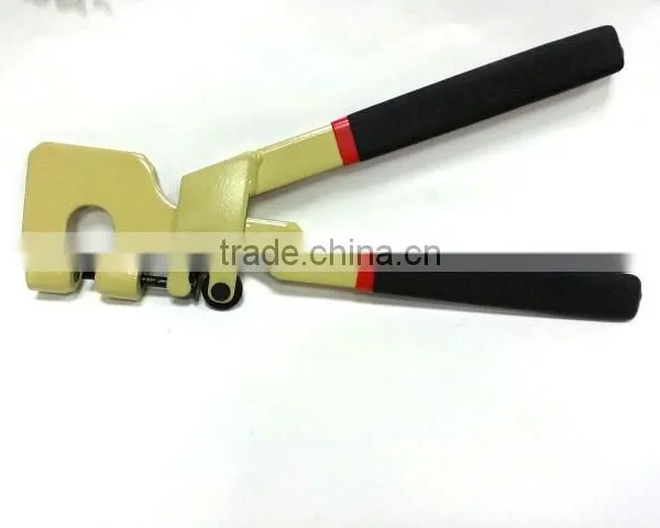 Steel Straight Handle Stud Crimper Pliers For Construction Tool photo-3