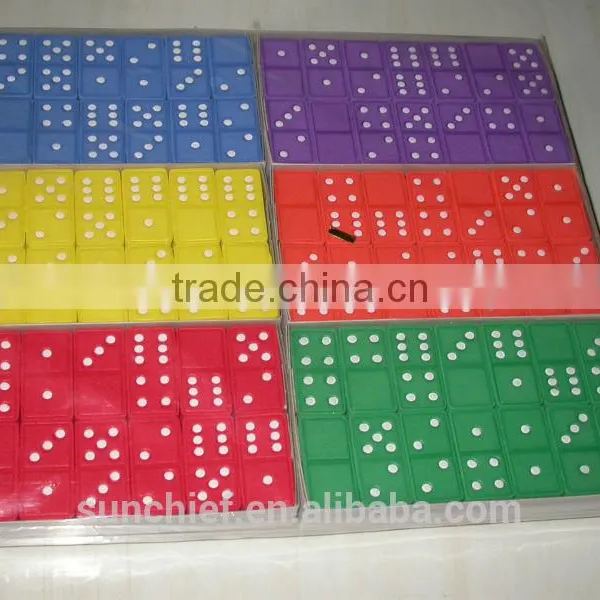 Colored Plastic Domino photo-6