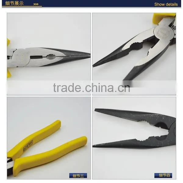 2015 Forged JIS Style Long Nose Pliers 6" photo-4
