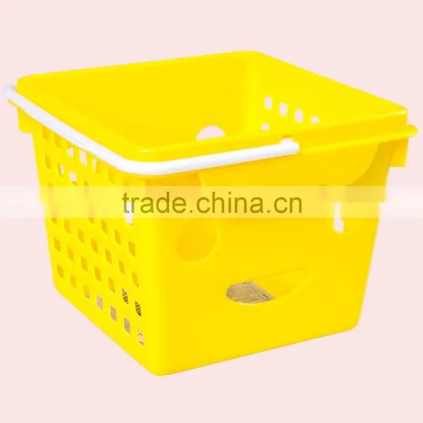 Household Receive Basket Hand Woven Plastic Basket photo-4