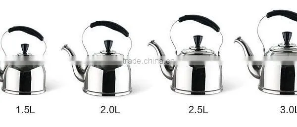 Lihong Factory Stainless Steel 5/6/7Liter Whistling Kettle Industrial Cooking Kettle photo-5