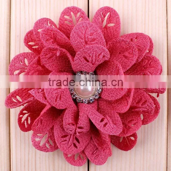 Hot Sale Fabric Flower Clip for Baby Girls photo-6