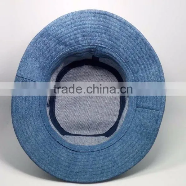 2017 Denim Bucket Hats Custom American Flag Bucket Hat photo-4