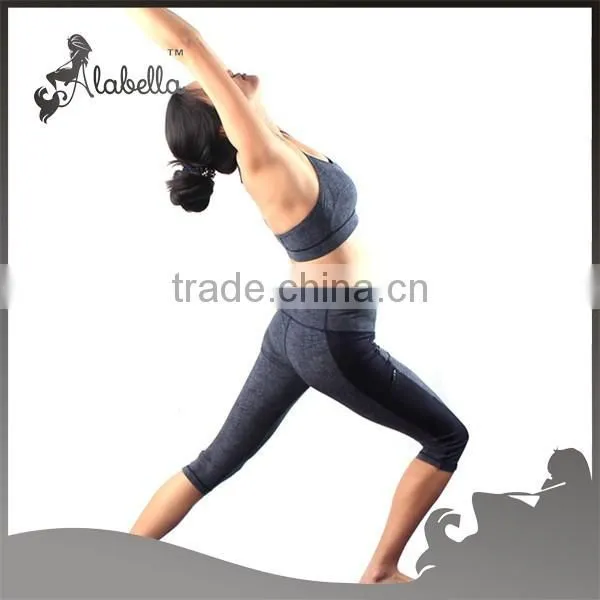 High Quality Italy Fabric for Ladies Fitness & Yoga Wear photo-3