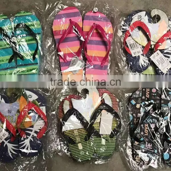 Mixed Women Men Flip Flop Leftover Stock Bulk photo-3