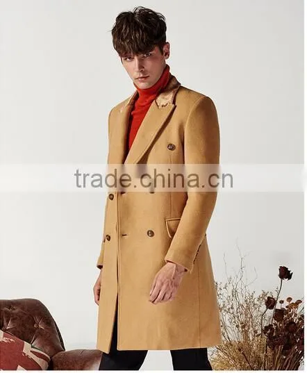 Hot Selling Winter Wool Men Coat photo-4