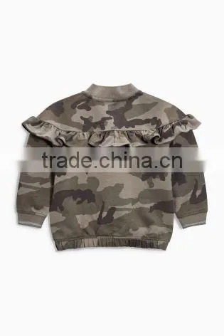 Fashion Zipper Plain Bomber Jacket ,latest Design Kids Padded Bomber Jacket, Quilted Bomber Jacket for Girls photo-6
