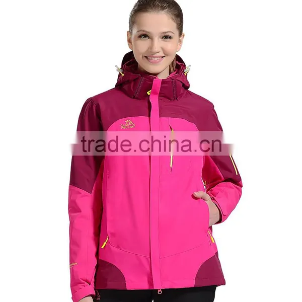 Customized Size Waterproof Breathable High Quality Outdoor Jackets For Women photo-3