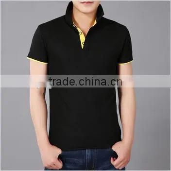 En's Custom Classical Fashion Solid Color Short Sleeve Slim Fit Men's Mesh Embroidered Polo Shirt photo-5