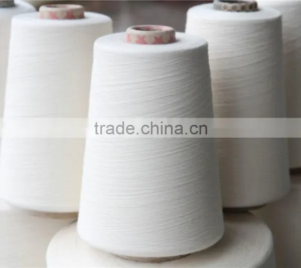 Competitive Price CVC 60/40 Ne 45s Combed Cotton Blended Yarn for Sale photo-2