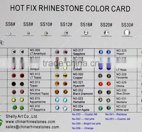 Leadfree Rhinestones Korean Hotfix Crystal SS10 Clear Stones for Garment photo-4