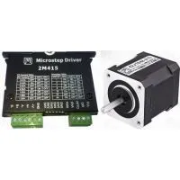Step Motor 2 Phases Nema 17 42J1848-810 1Pcs+Step Motor Driver 2M415 1Pcs