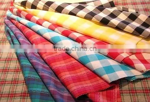 100 Cotton Yarn Dyed Fabric photo-4