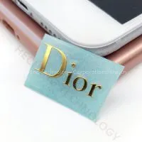 Gold Plated Metal Nameplate Metal Tag Metal Label Manfuacturer