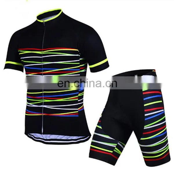 New Fashion Riding Jersey Cycling Bib Shorts Printed Bicycle Sportswear Bike Bib Shorts 3D Coolmax Padded photo-3