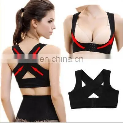 New Women Adjustable Posture Corrector Brace Posture Shoulder Back Health Support Belt photo-2