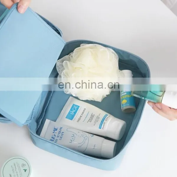 Padding Travel Cosmetic Toiletry Dresser Pouch Organizer Bag photo-4