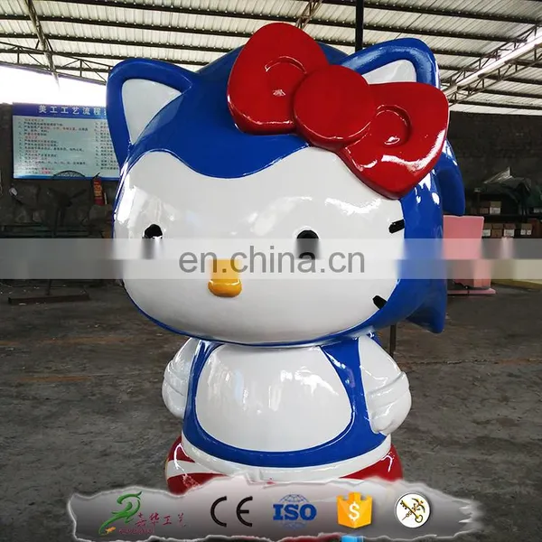 KAWAH Fiberglass Garden Decoration Cartoon Characters Sonic photo-3