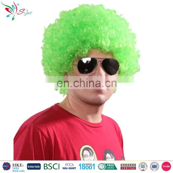 120g Party Cheap Cheering Soccer Football Fan Wig photo-2