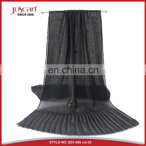 Wrinkled Towel for Female Wholesale Scarf Hijab Made in China photo-2