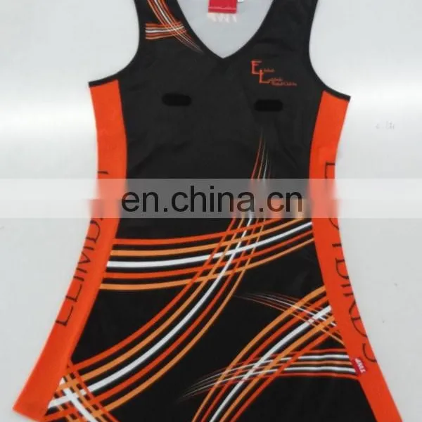 100% Polyester Netball Dress Netball Uniform photo-3