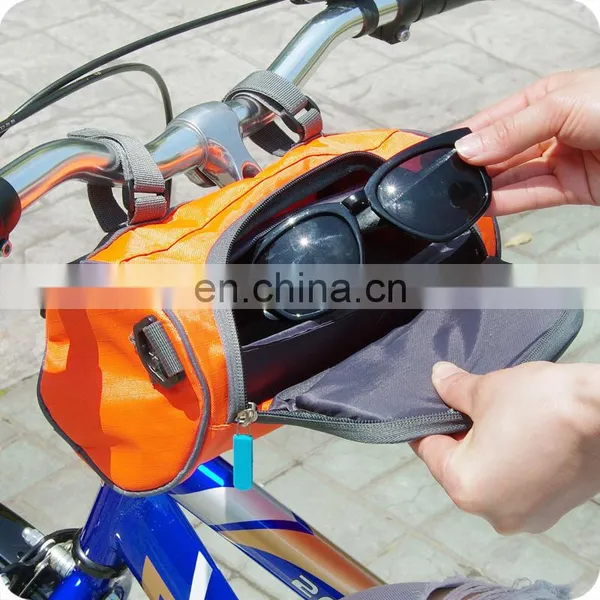 Green Waterproof Handlebar Frame Bike Bag for Phone photo-2