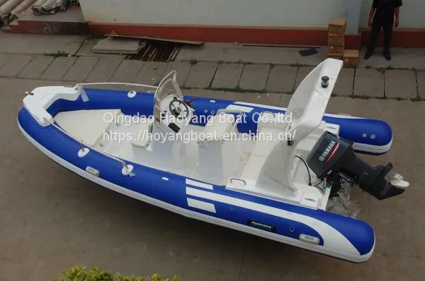 5.8m Inflatable Rib Boat With Teak Floor RIB580 With CE photo-3
