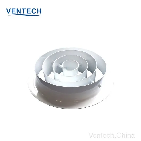 Aluminum Ring Jet Exhaust Diffuser Ceiling Vent photo-3