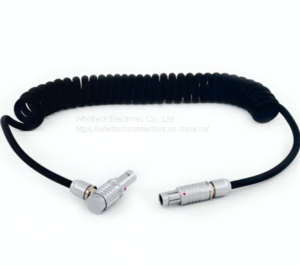 Circular Connectors Coiled Cable Assemblies