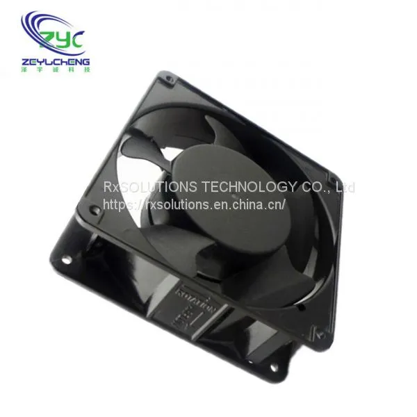 AC 220V 240V 12CM 12038 120mm Metal Double Ball Bearing Axial Cooling Fan photo-2