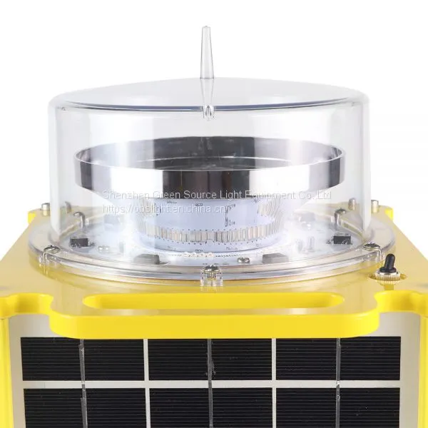Medium Intensity Type A Solar Aviation Obstruction Light / Solar Aviation Light photo-2