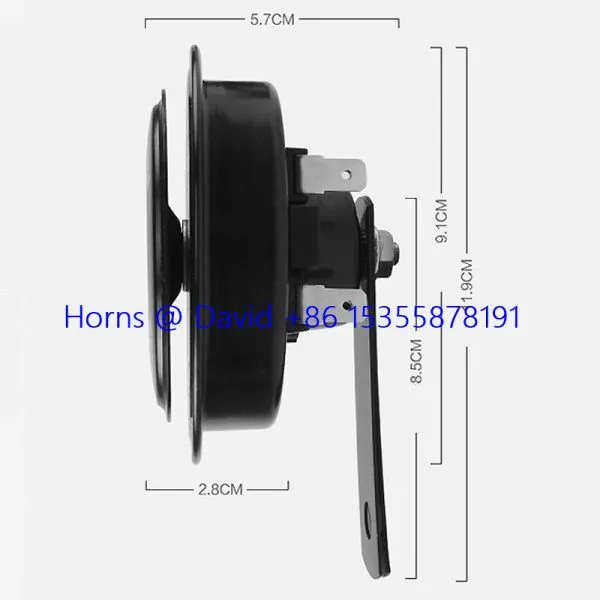 50F Electromagnetic Horn High Tone Low Tone Car Horn photo-5