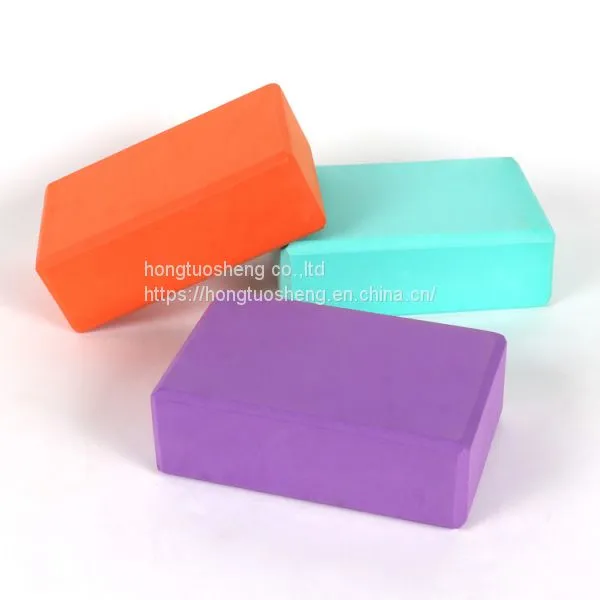 Eco Friendly 2 Pack Custom Logo EVA Foam Yoga Block With Strap Set photo-2