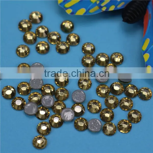 2016 New Fashion Light Colorado Topaz10ss Crystal Hotfix Rhinestones for Jewelry photo-5