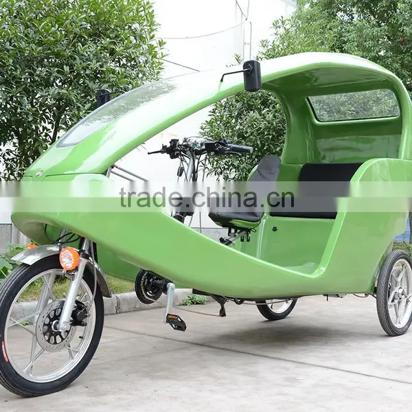 Touring Electric Pedicab Rickshaw Passenger Tricycle Quality Choice photo-3