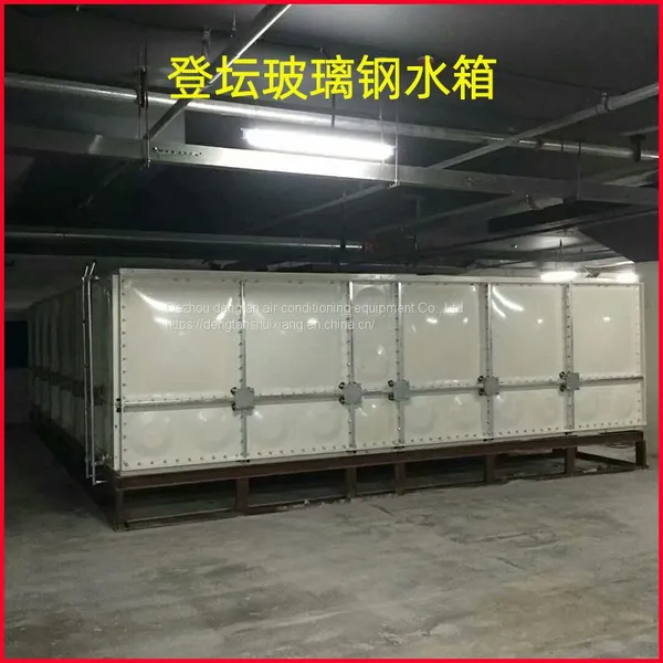 Splicing and Assembly of FRP Water Tank Fire Water Tank photo-2