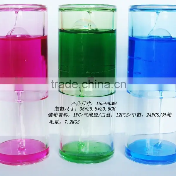 Unique Hourglass Sand Timer, Oil Hourglass, Plastic Table Clock photo-3
