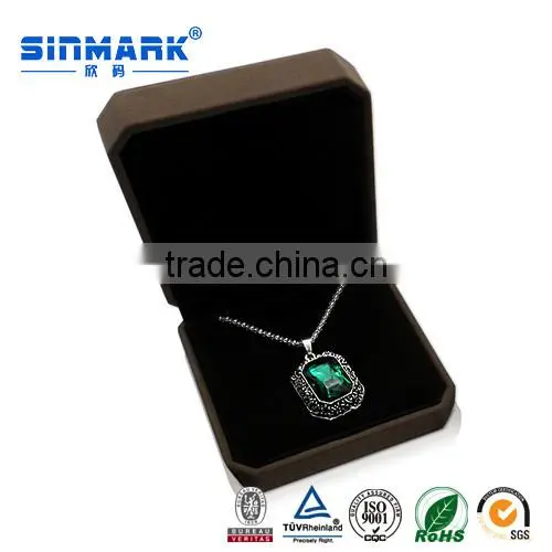SINMARK Customized 2016 Luxury Leather Foam Inserts Jewelry Box Gift Box for Ring/bracelet/ Pendant photo-4