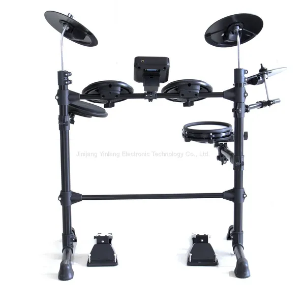Good Quality Digital Drum Sets Percussion Electronic Drums Kit Electric Double Pedal Music Instruments photo-2