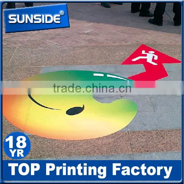 Hot Sale Advertising Anti-slip Floor Sticker, Floor Decal Printing D-0122 photo-4