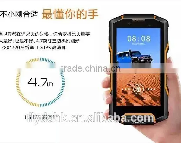 Waterproof Huadoo HG04 IP68 Cellphone Rugged Mobile Phone MSM8926 Quad Core Android 4.4 2GB RAM 16GB ROM 4G LTE Smartphone photo-5