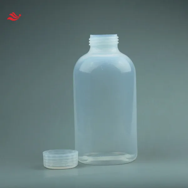 High Quality Smooth Internal Finish Corrosion Resistant FEP Reagent Bottle 500ML With Narrow Mouth photo-5