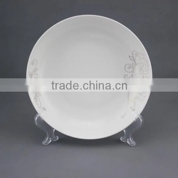 Wholesale Bone China Dinner Plates, Fine New Bone China Plate, Ceramic Soup Plate photo-5
