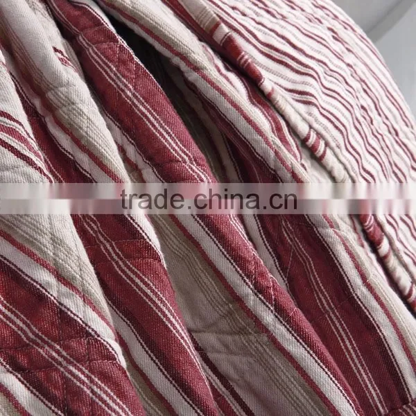 Yarn-dyed Linen Cotton Quilt photo-4