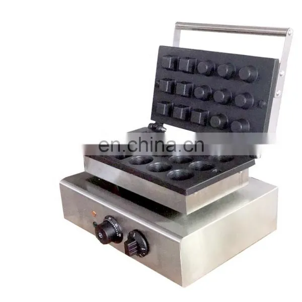 Non-stick 110V 220V 15 Pcs Mini Egg Tart Machine Round Pastry Tart Tartlet Pie Shell Machine Maker Iron Ice Cream photo-5