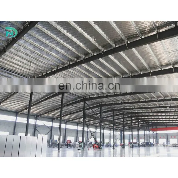 Long Span Space Fast Assembling Steel Frame Metal Building Warehouse photo-3