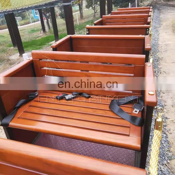 Sightseeing Tourist Fairground Carnival Rides Track Amusement Park Kids Train Equipment for Sale photo-4