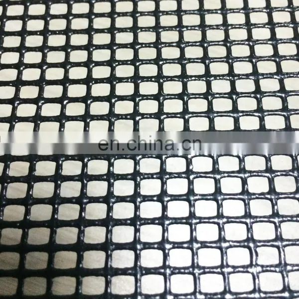 9*9 PVC Coated Fabric Mesh Tarps Black Sunblock Mesh Tarp for Fence Backyards Construction photo-4