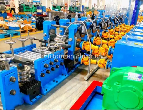 Carbon Steel Round/Square Pipe Profile Forming Line photo-3